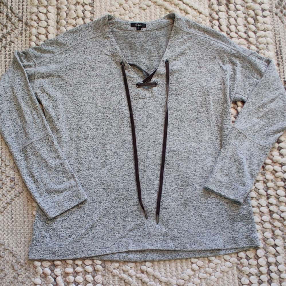 Rails Leigh Brushed Fleece Pullover Medium - image 3